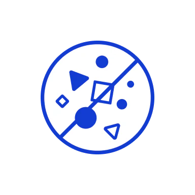 Plastic-free icon
