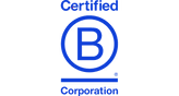 Certified B Corporation logo on a white background